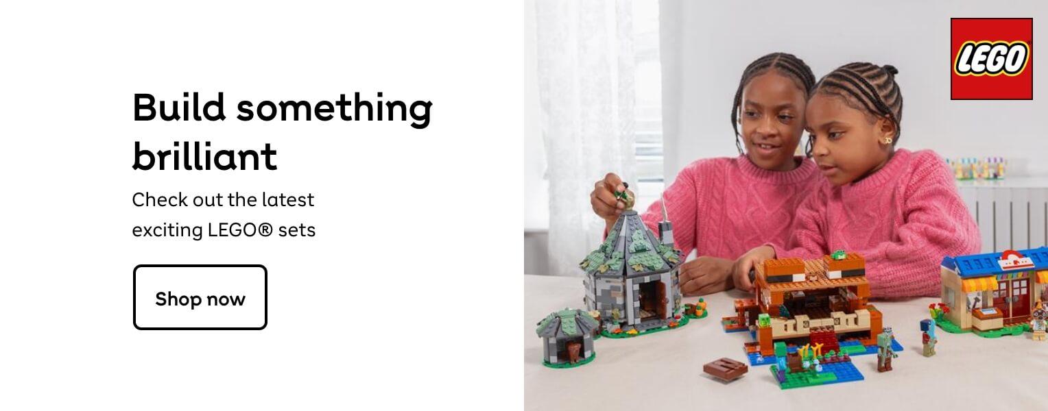 Build something brilliant. checl out the latest exciting LEGO(r) sets. Shop now