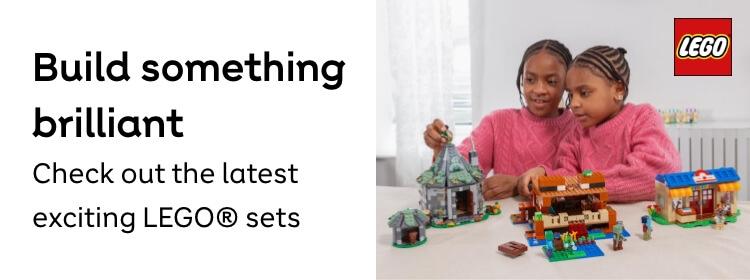 Build something brilliant. checl out the latest exciting LEGO(r) sets. Shop now