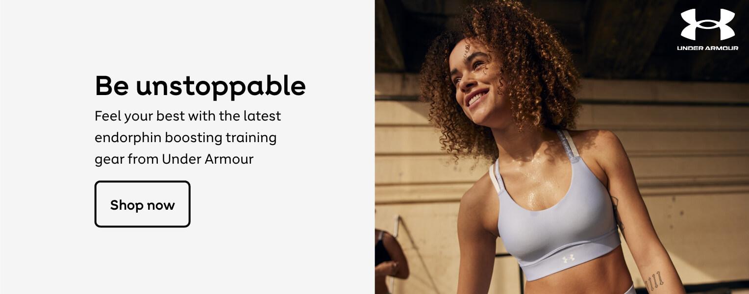 Be unstoppable. Feel your best with the latest endorphin boosting training gear from Under Armour. Shop now