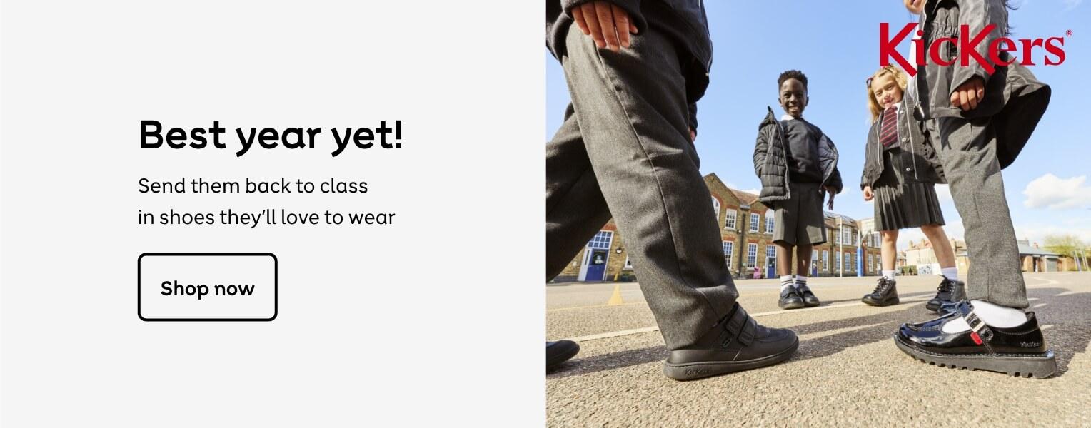 Kickers | Best year yet. Send them back to class in shoes they'll love to wear. Shop now