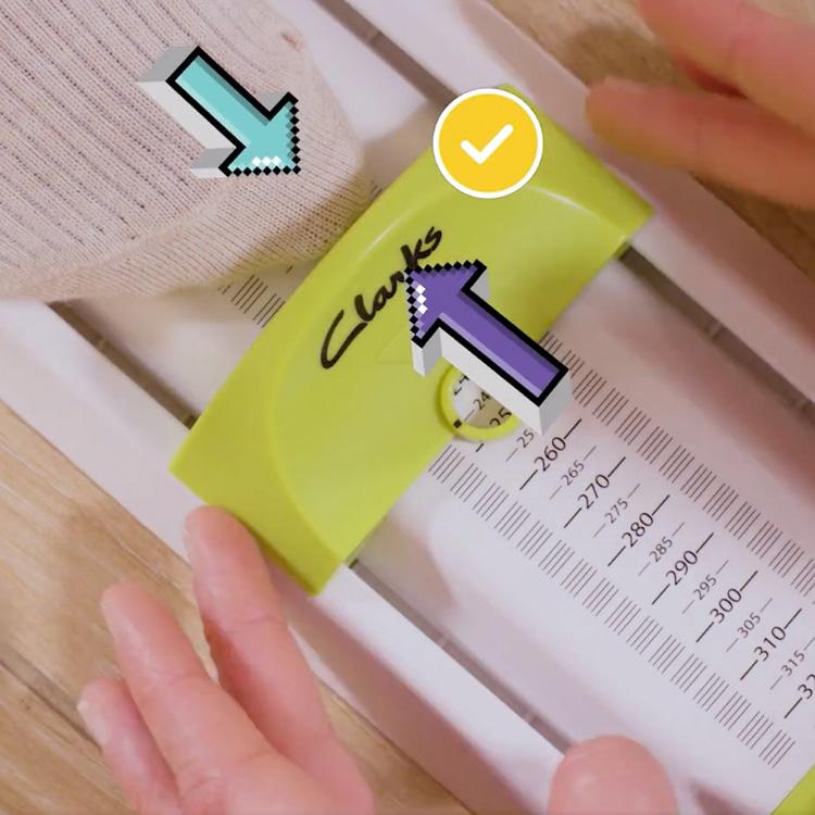 Calculate your child's shoe size