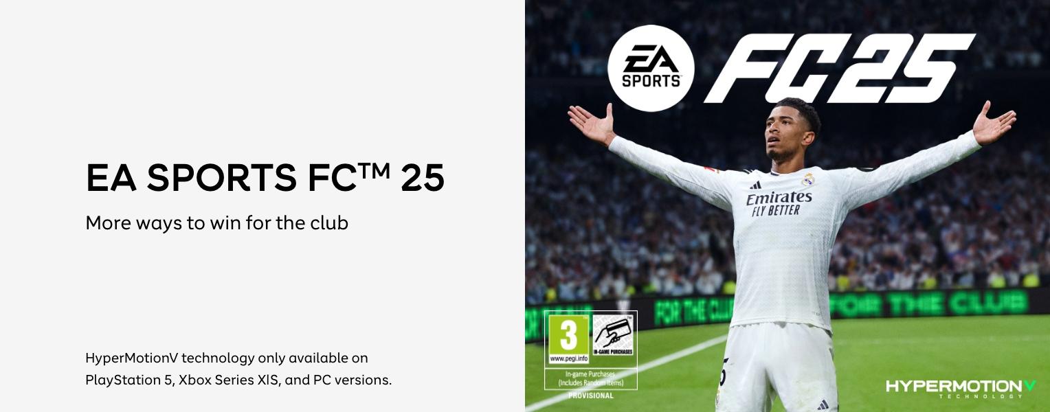 EA SPORTS FC™ 25. More ways to win for the club. Pre-order.