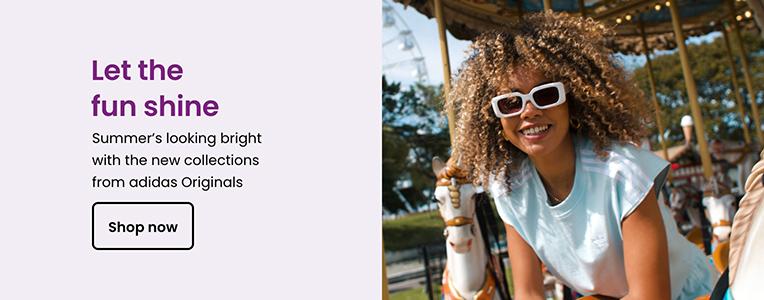 Let the fun shine. Summer's looking bright with the new collections from adidas Originals.