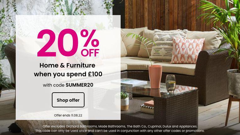 Home Deals - Up to 40% off selected Home & Furniture