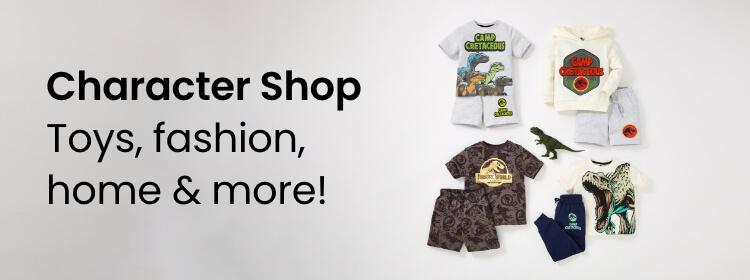 Character Shop. Toys, Fashion, home & more!