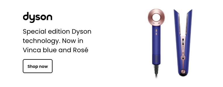 Dyson Corralle - Special edition Dyson technology. Now in Vince Blue and Rose