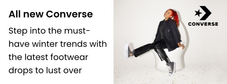All new Converse. Step into the must-have winter trends with the latest footwear drops to lust over