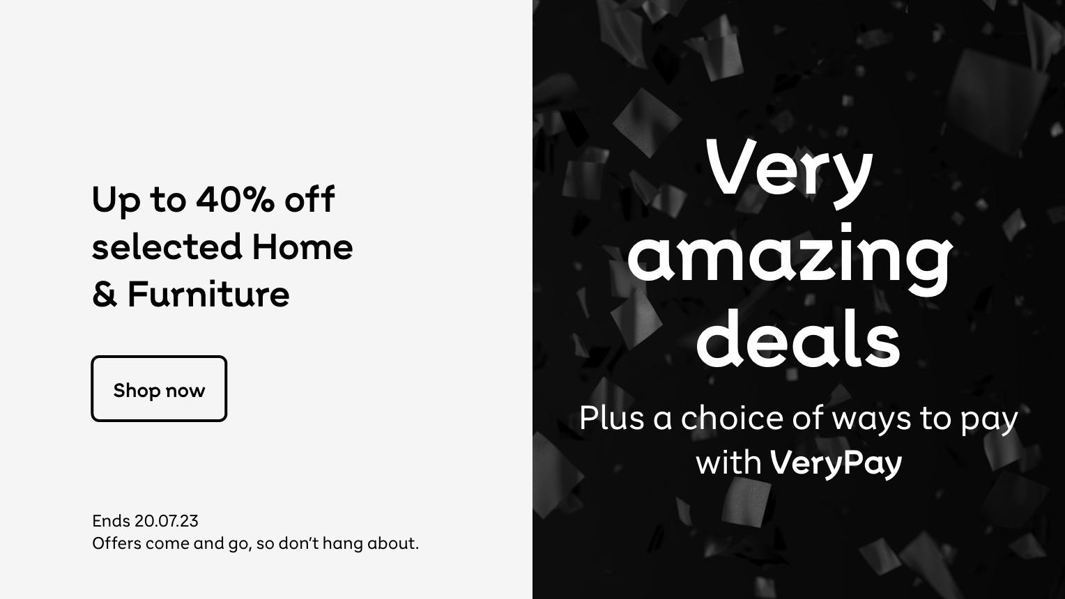 Home & Garden | Shop Home Furniture & Homeware | Very.co.uk