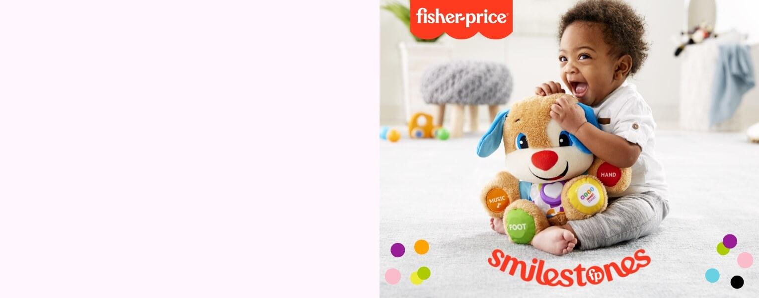 Fisher-Price Busy Buddies Pop-Up Infant Fine Motor Toy for Ages 9+ Months,US