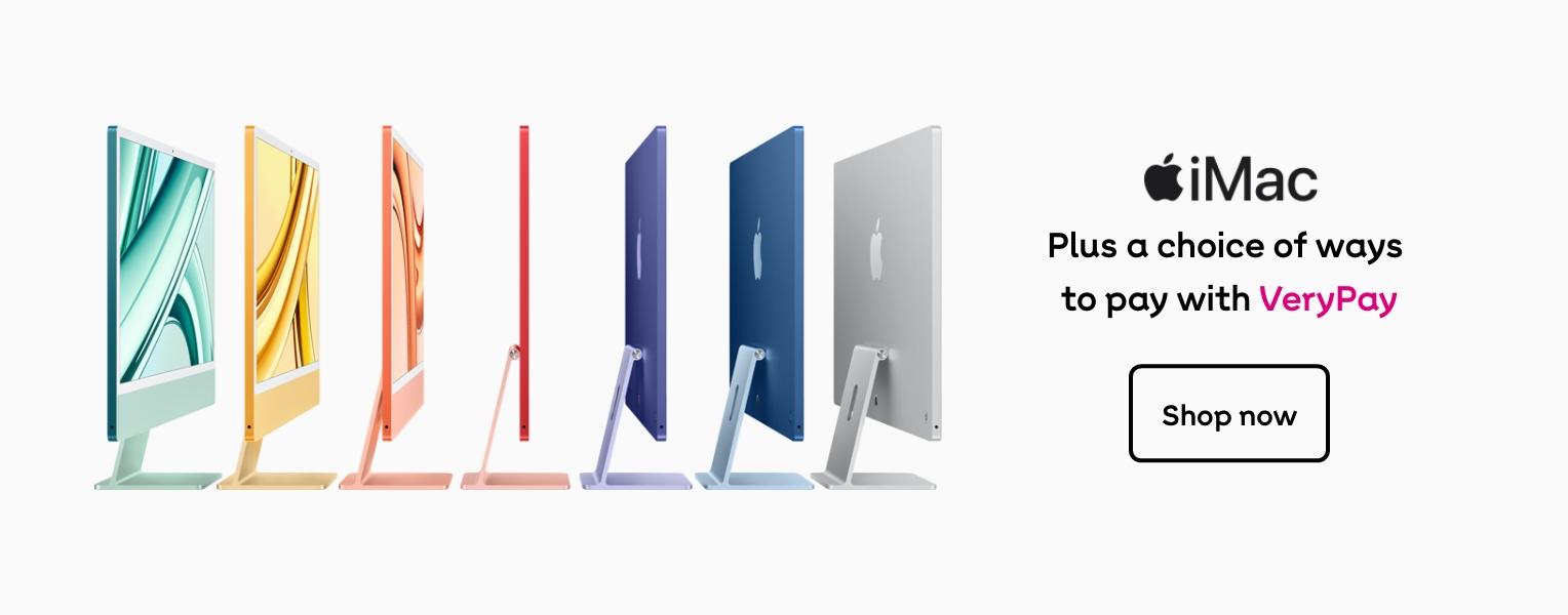 iMac. Plus a choice of ways to pay with VeryPay. Shop now