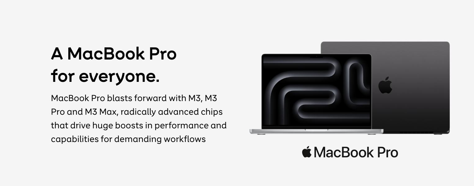 MacBook Pro. Mind-blowing. Head-turning. Shop now