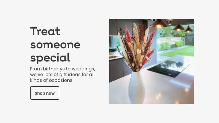 Treat someone special. From birthdays to weddings, we've lots of gift ideas for all kinds of occasions. Shop now.