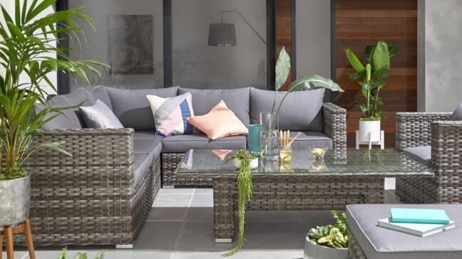 Aruba 6 seater corner sofa online set