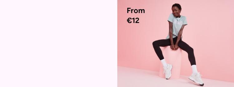 Velvet leggings curvy in dark blue, 9.99€