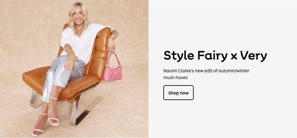 Style Fairy x Very. Naomi Clarke’s new edit of autumn/winter must-haves