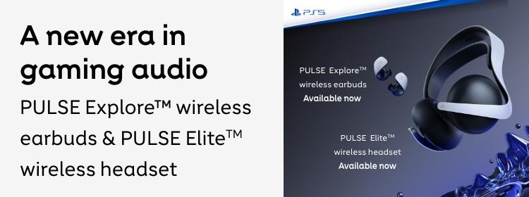 PULSE Explore™ wireless earbuds  A new era in PlayStation gaming