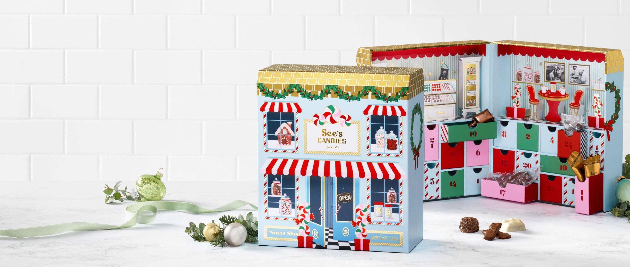 Close up look of the new 2026 Advent Calendar available for pre-order