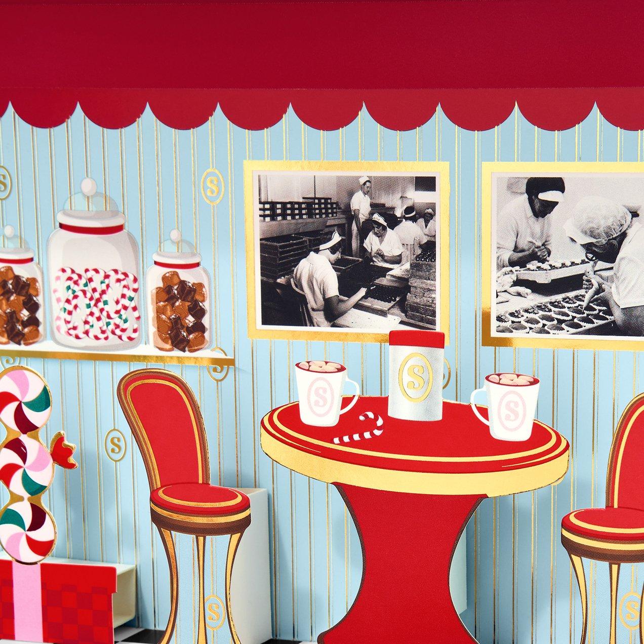 3D illustrations with shimmering foil accents