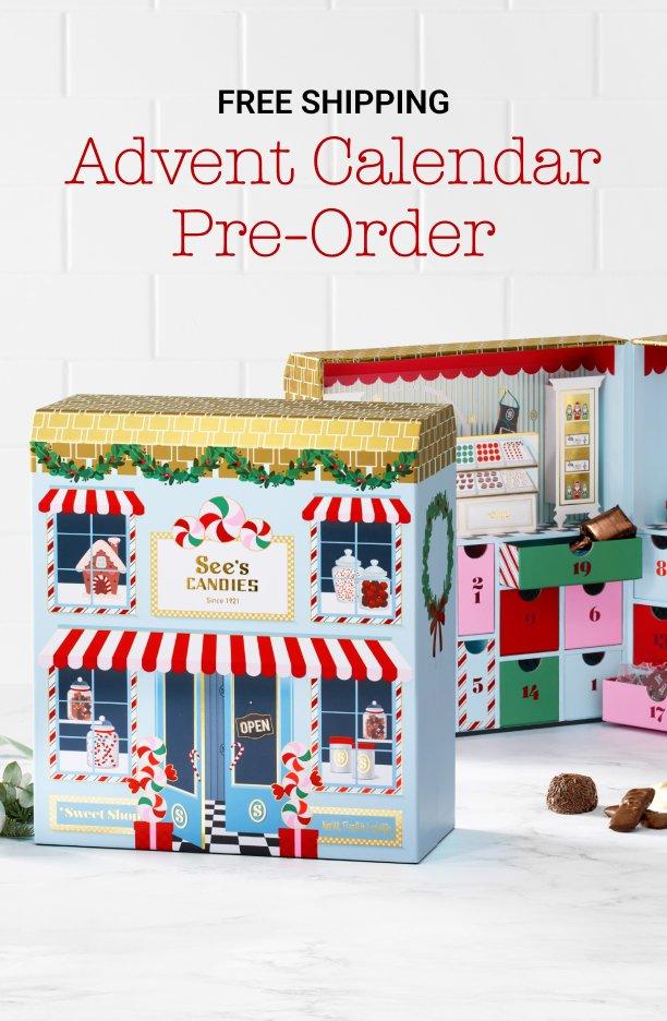 Free Shipping on Advent Calendar Pre-Order