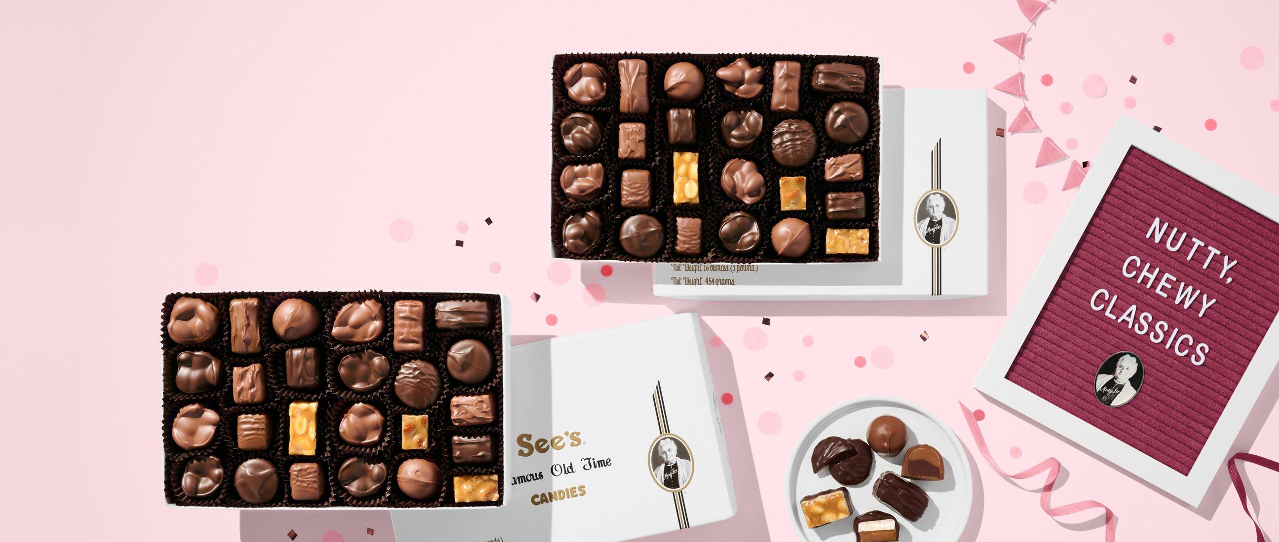 Featuring 1 and 2 lb Nuts & Chews