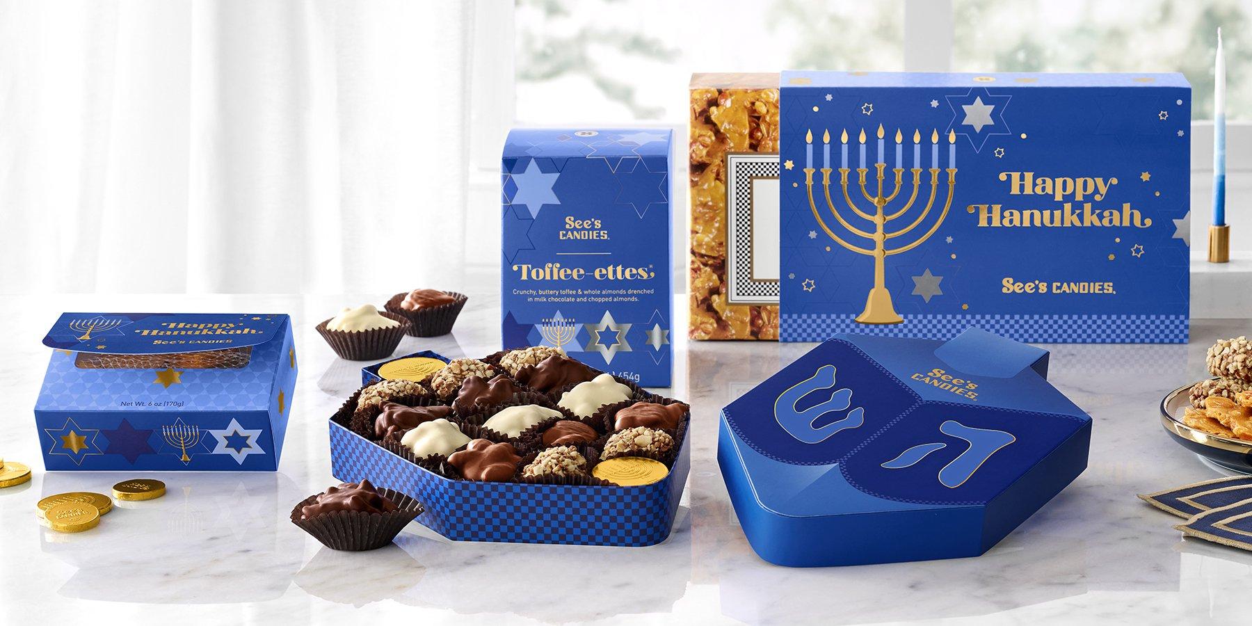 An array of Hanukkah Gifts