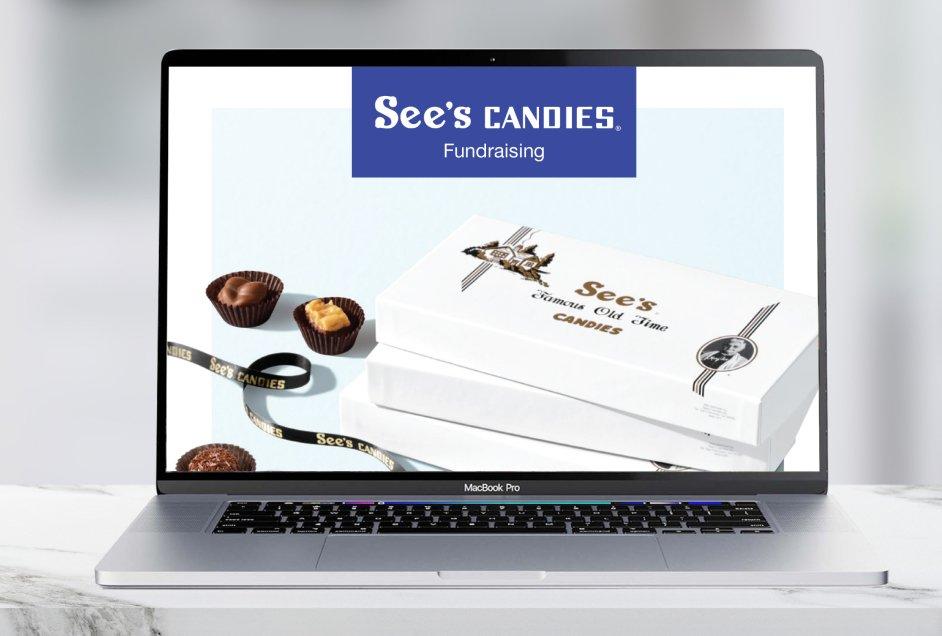 An open laptop featuring an All Year catalog