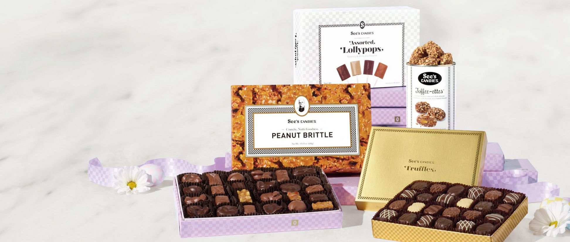 See's Candies Corporate Gifting Chocolate and Candy Boxes.