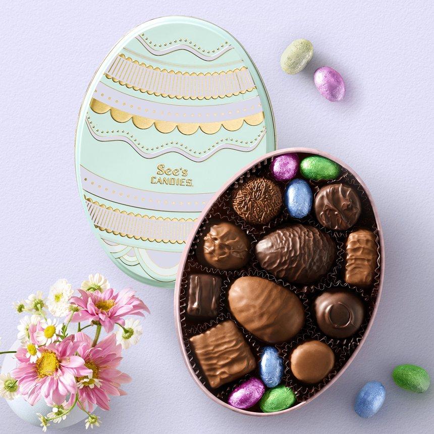 Hello Easter Tin, collectible tin