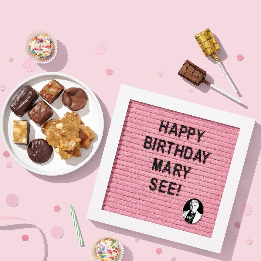 9/16 Mary See's birthday!