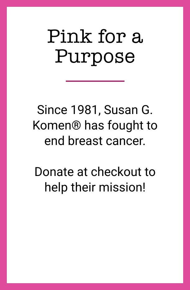 Pink for a Purpose