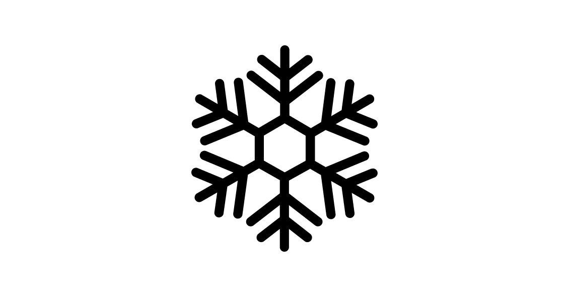 A snowflake