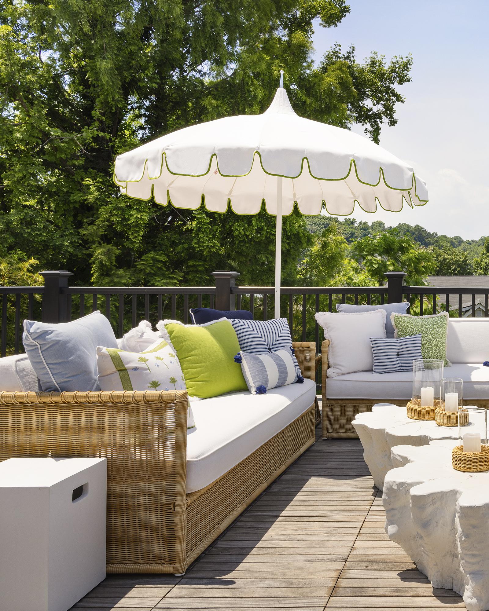 Umbrella Home ESPRIT Ivory 265 265 X 265 X 250 CM