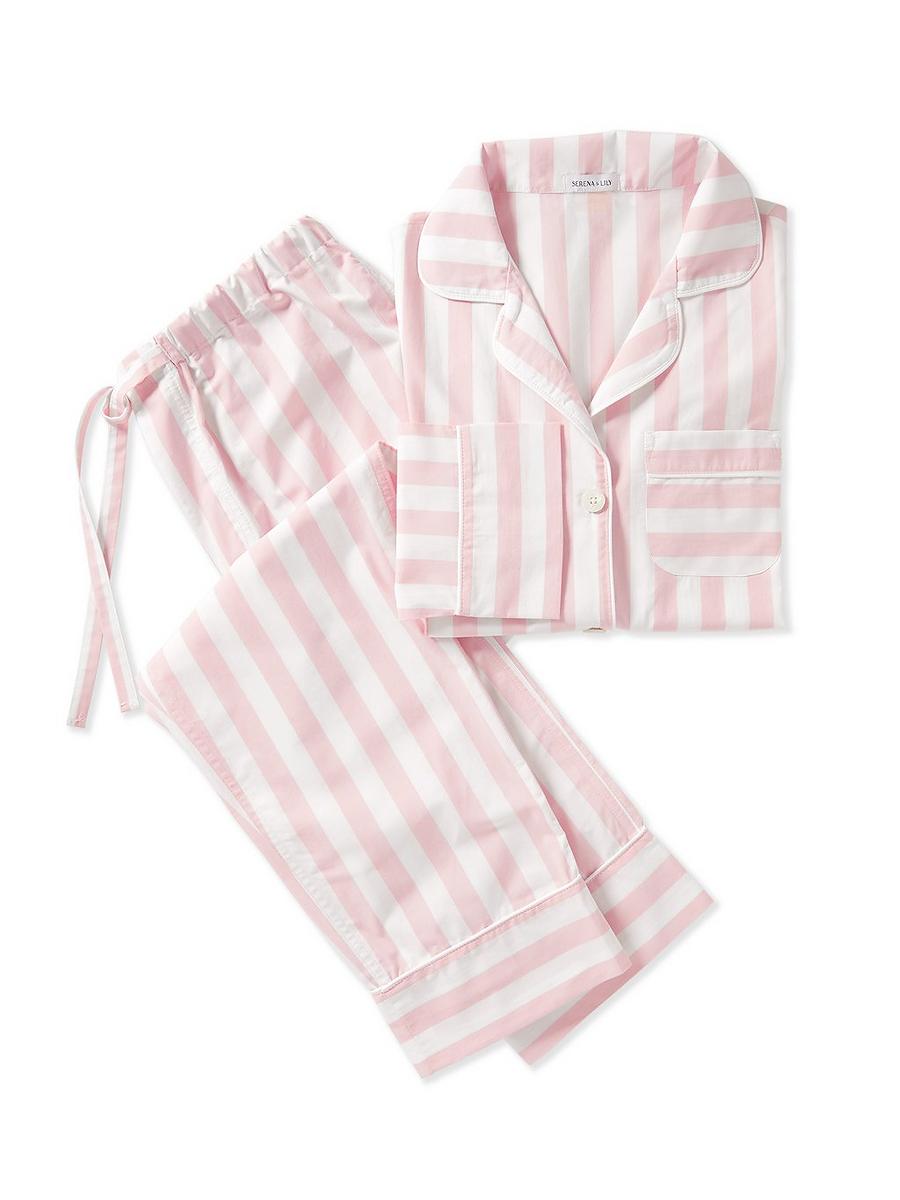 Beach Club Stripe Pajamas Serena and Lily
