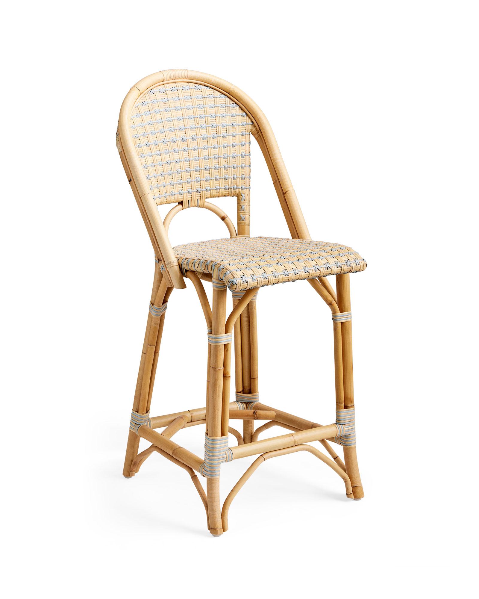 Serena & Lily Riviera Étoile Counter Stool