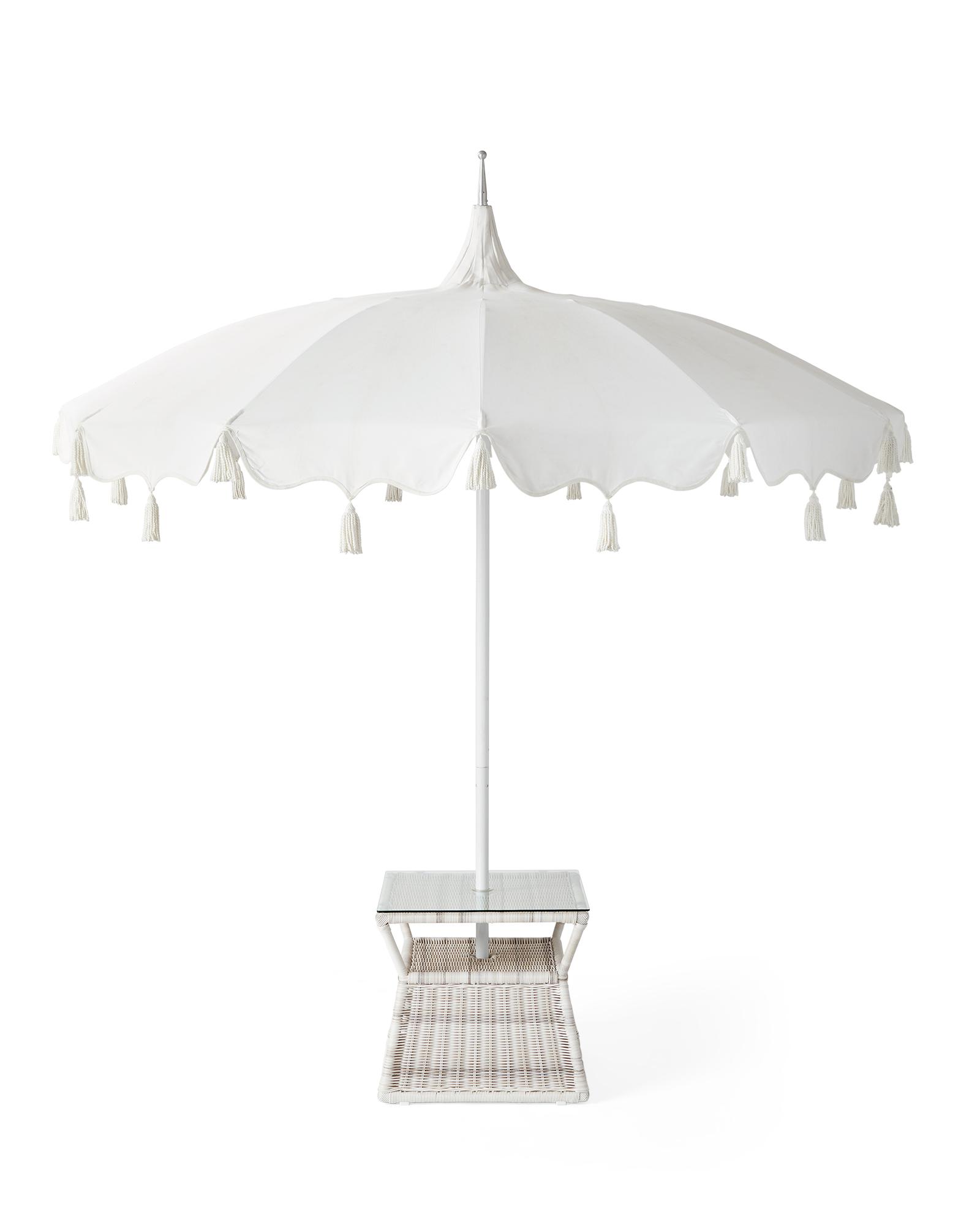 Serena & Lily Pacifica Umbrella Side Table - Thumbnail 2