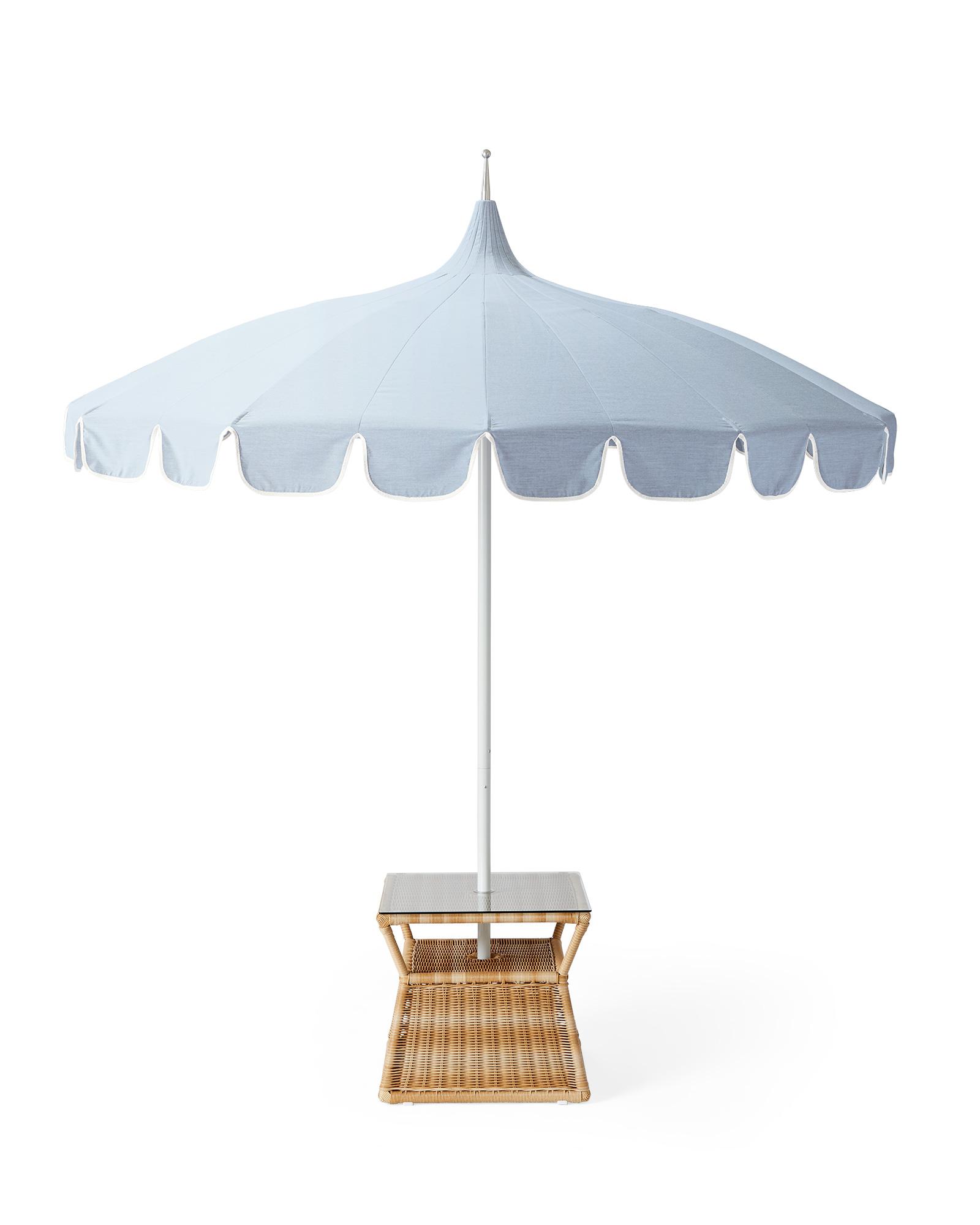 Serena & Lily Pacifica Umbrella Side Table - Thumbnail 4