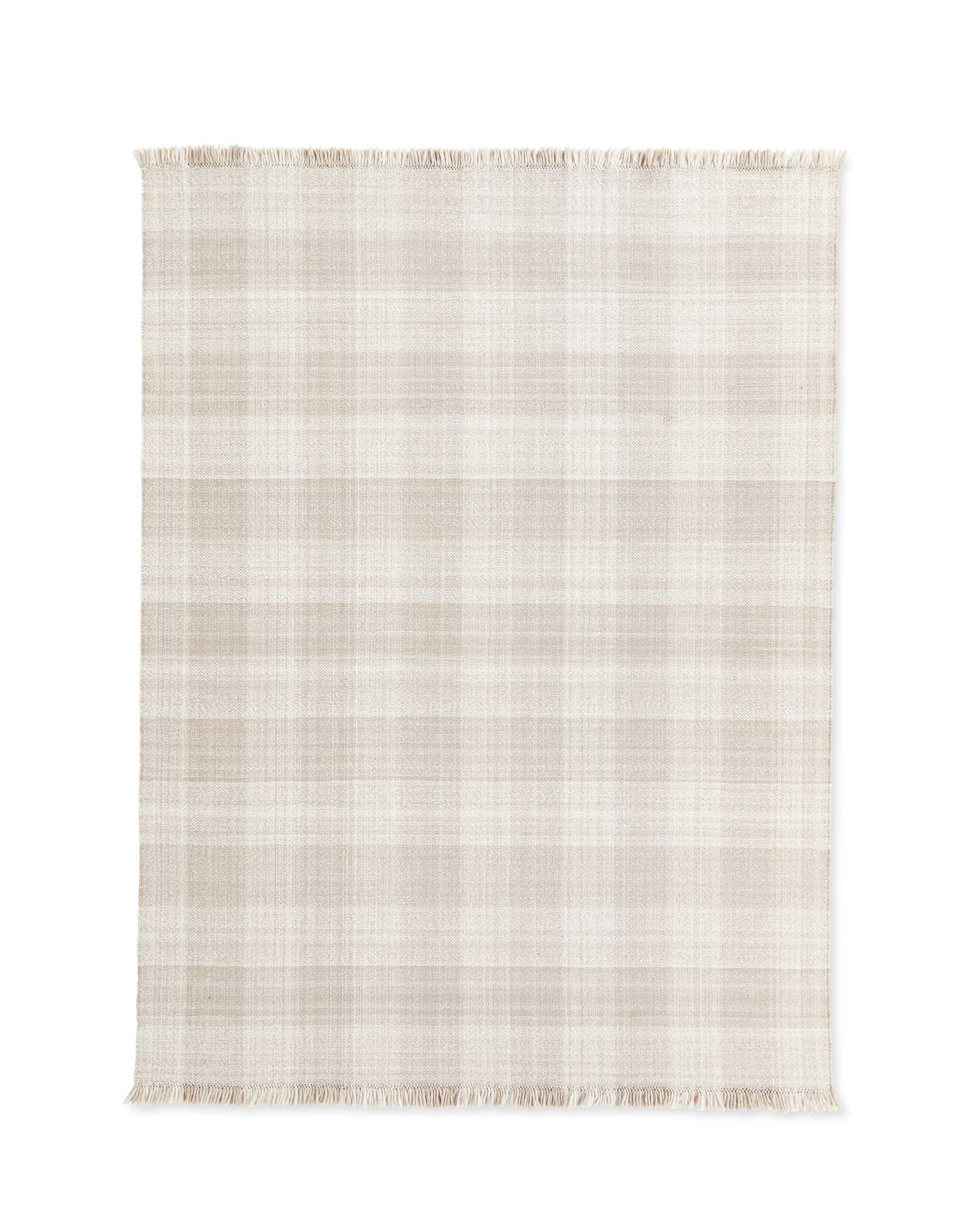 1088199RugGinghamPolyester9x12Sandweb4908SH