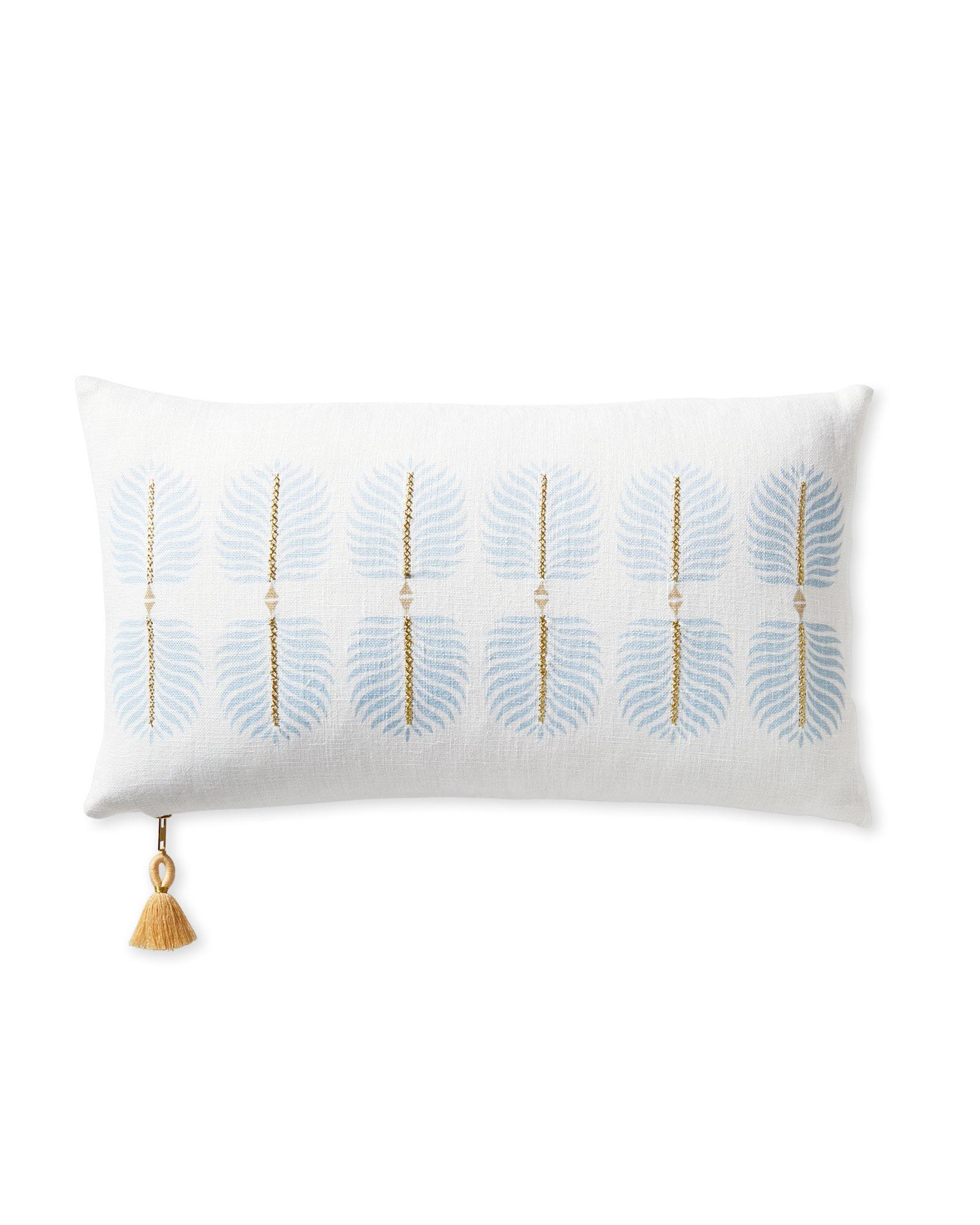 Granada Pillow Cover in Coastal Blue