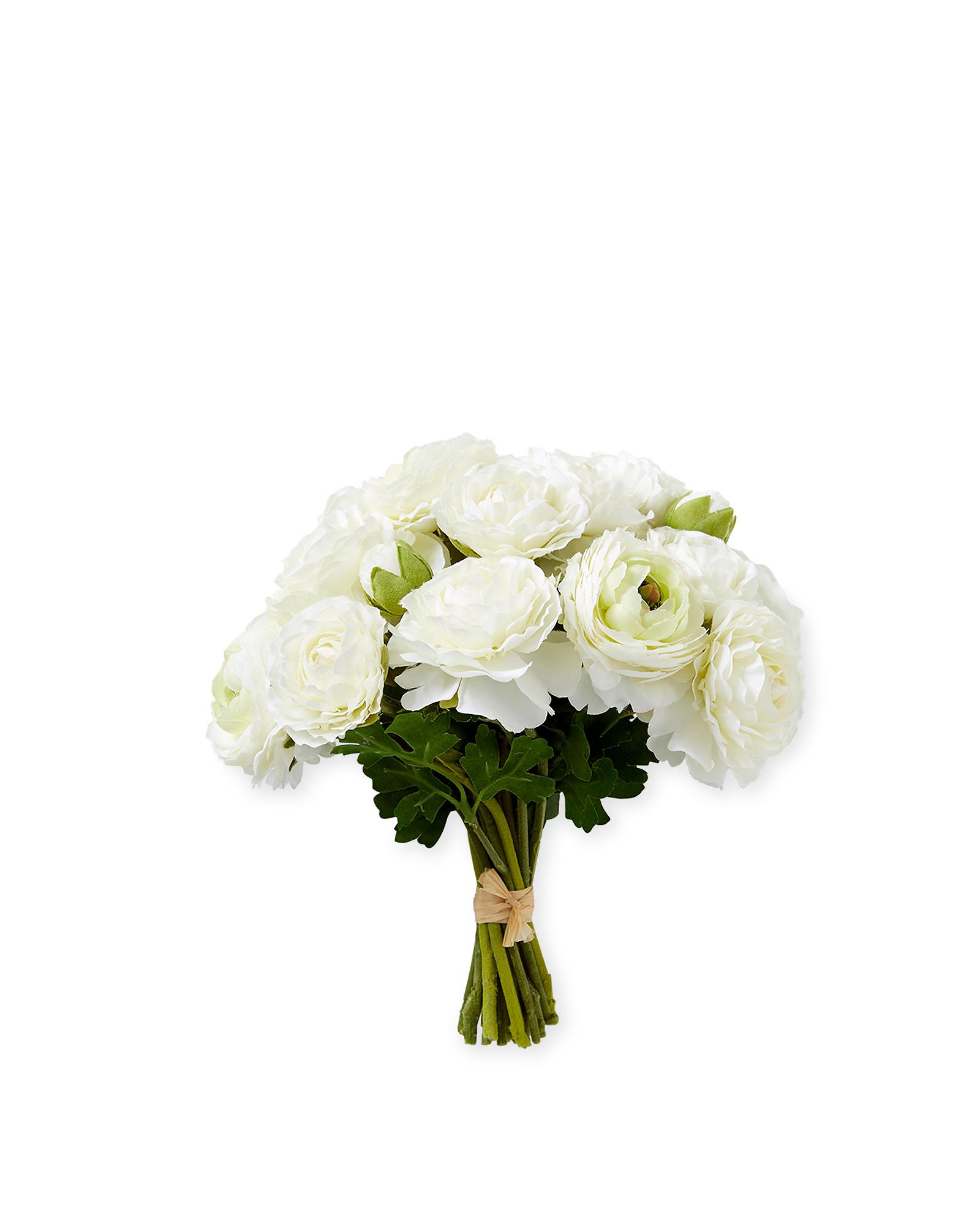 White Fake Ranunculus 1112600-Decor-Faux-Florals-White-Ranunculus-Bouquet-web-2304-SH