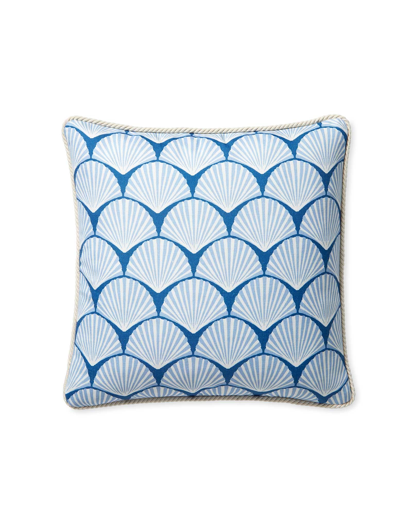 Serena & Lily Kemp Pillow Cover 20x20 shops Coastal Blue