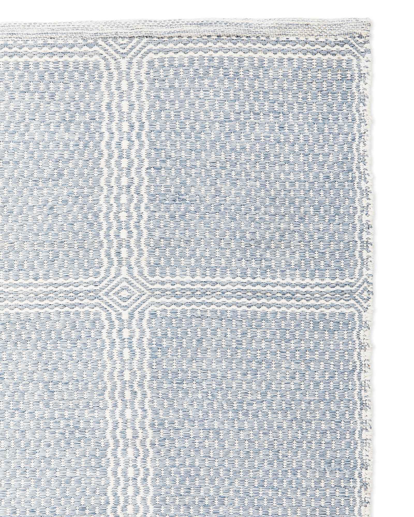 Kittery Rug in Coastal Blue