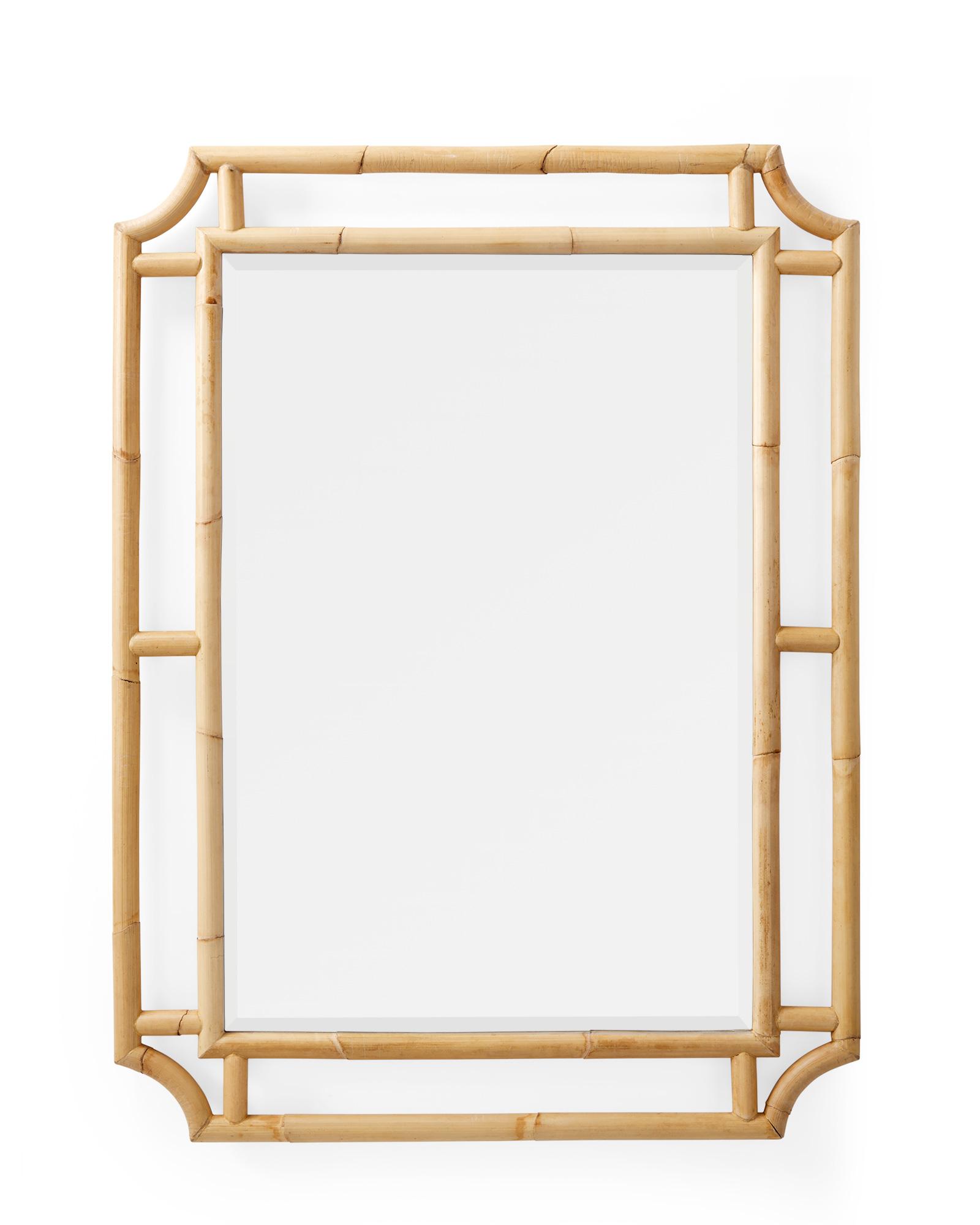 Ojai Rattan Mirror