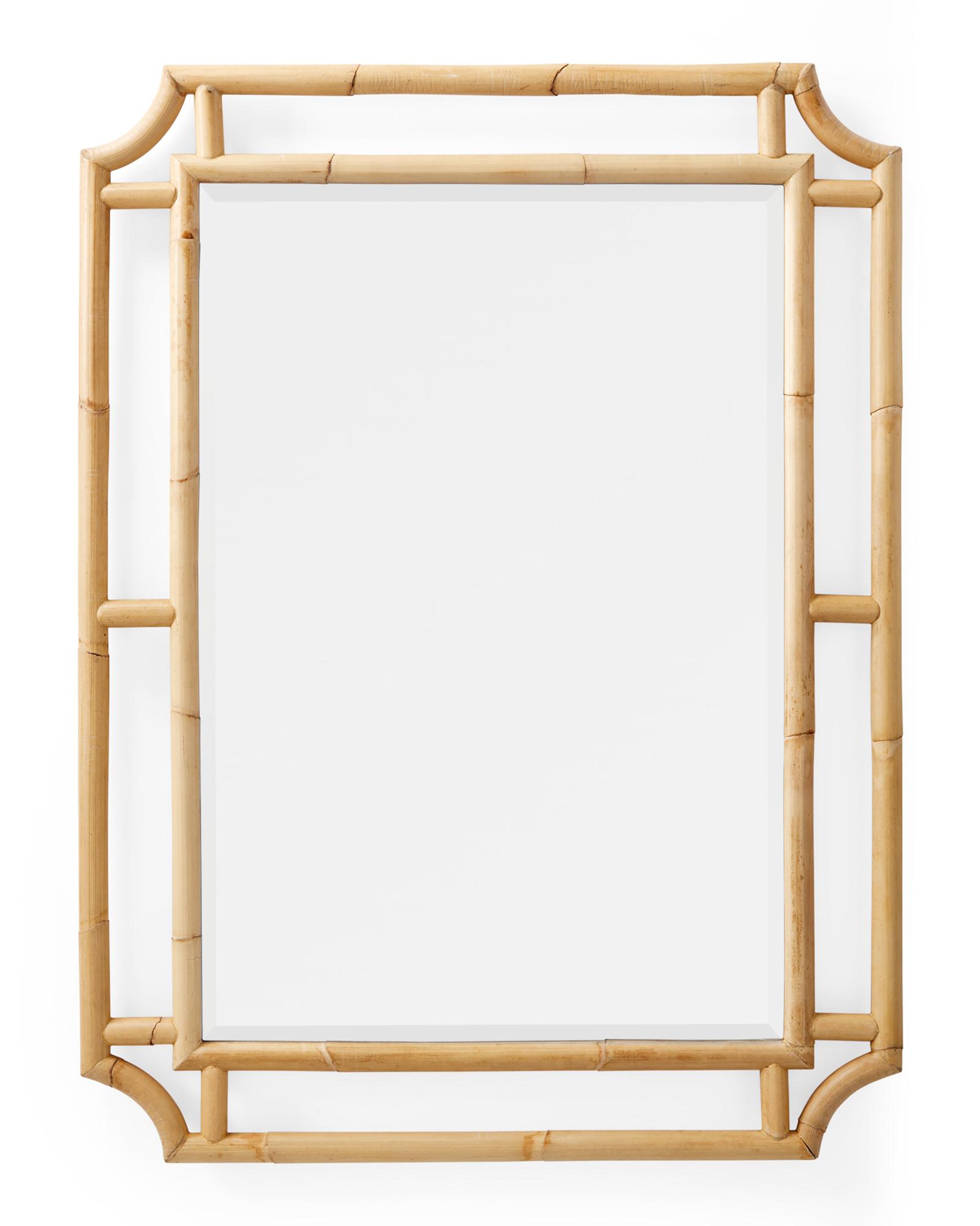 Ojai Rattan Mirror: Elegant Sustainable Decor for Modern Homes