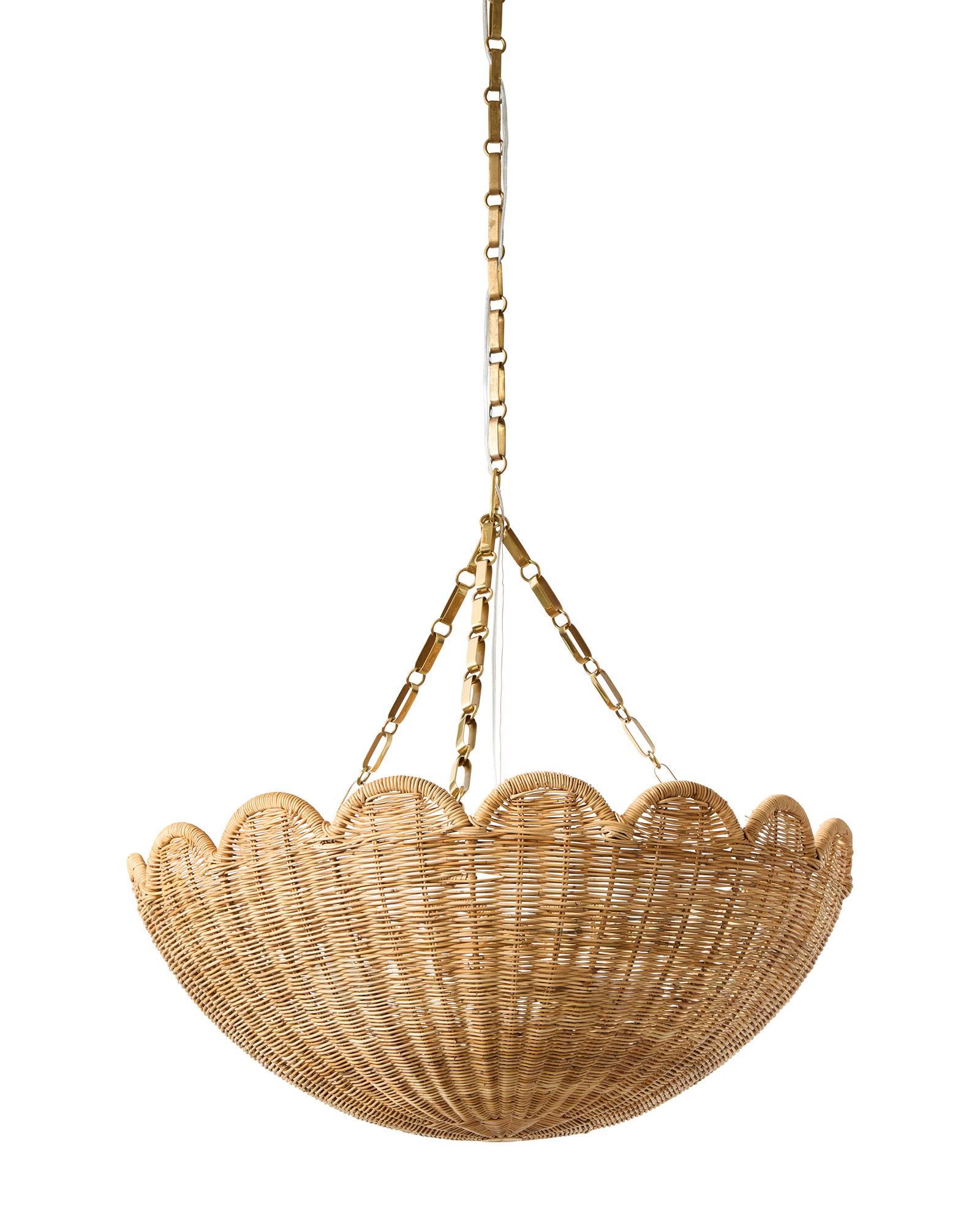 Serena & Lily Scallop Chandelier - Thumbnail 2