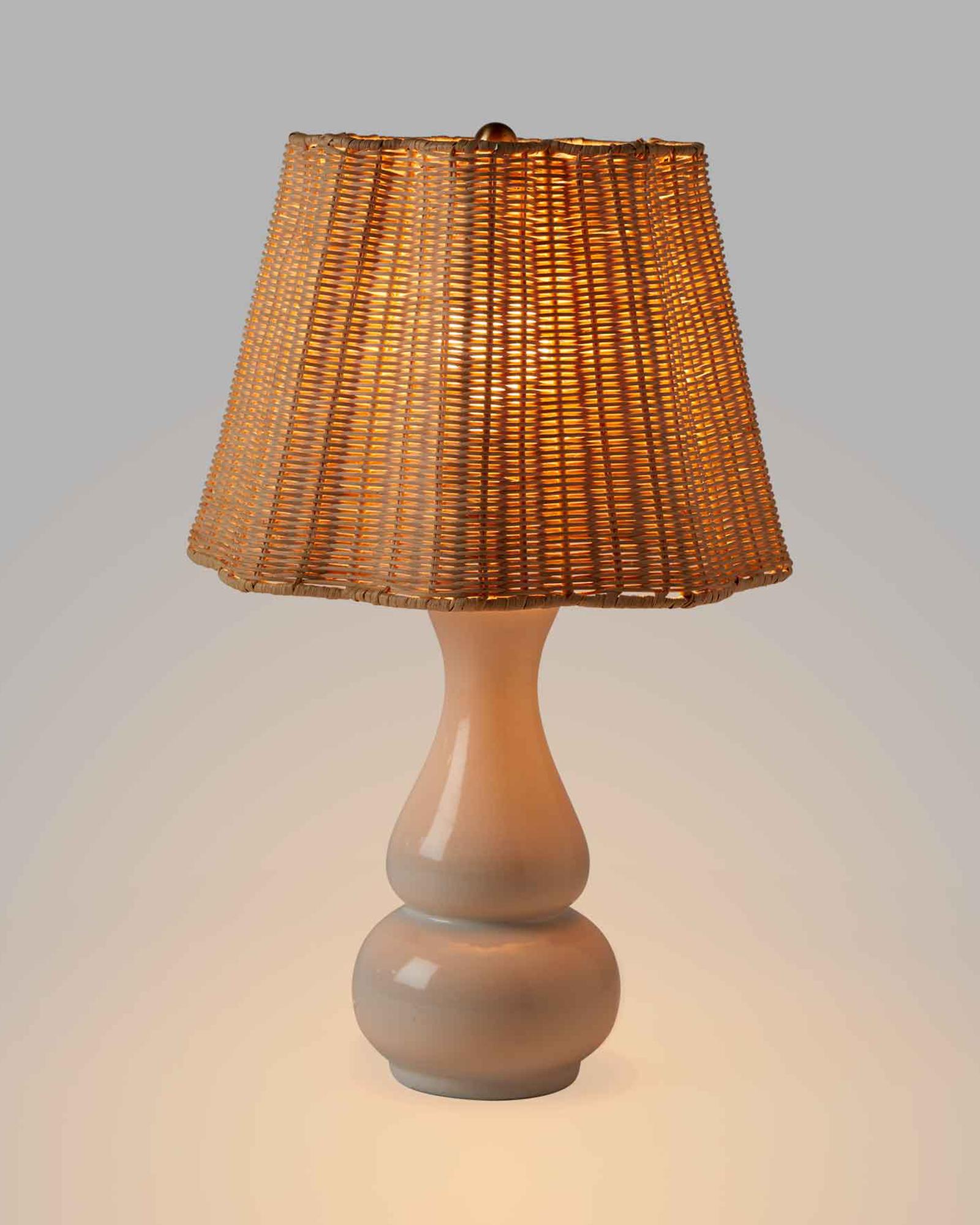 Serena & Lily Como Gourd Table Lamp - Thumbnail 3