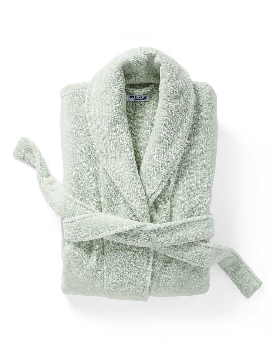 Sonoma Turkish Cotton Bathrobe, Small | Serena & Lily Sonoma Turkish Cotton Bathrobe, Small | Serena & Lily