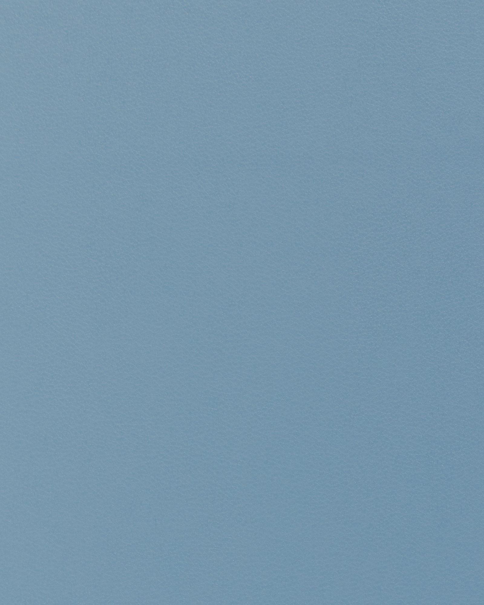 Performance Vegan Leather Fabric Swatch - Coastal Blue