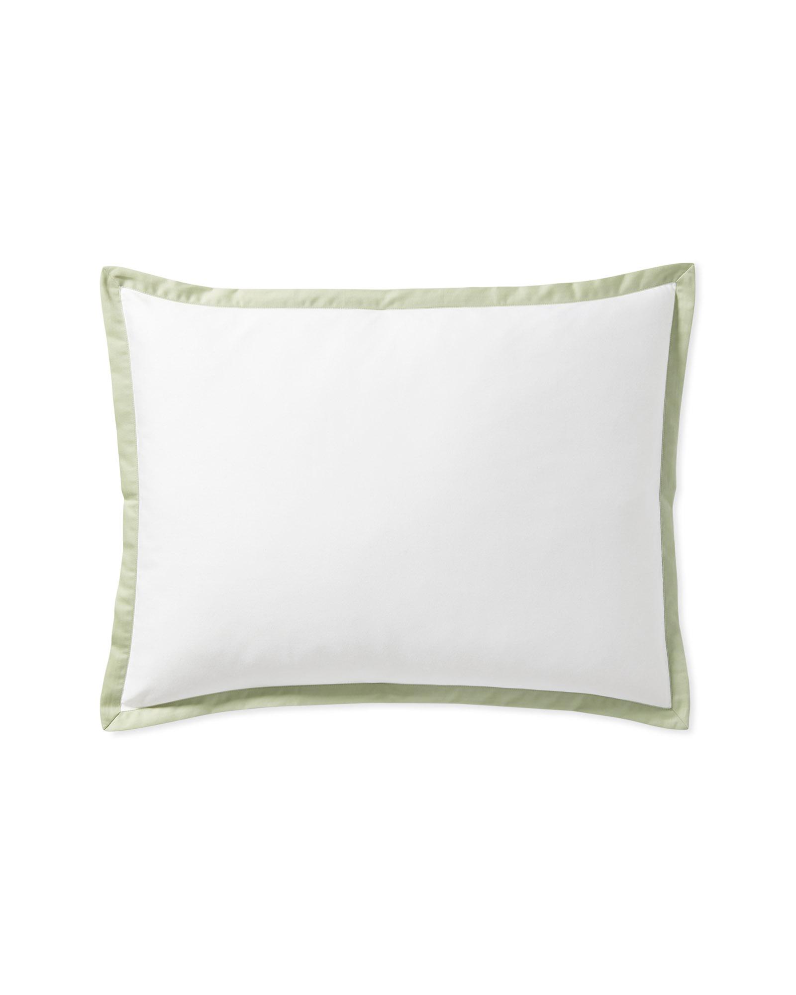 Serena & Lily Border Frame Sateen Sham - Thumbnail 2