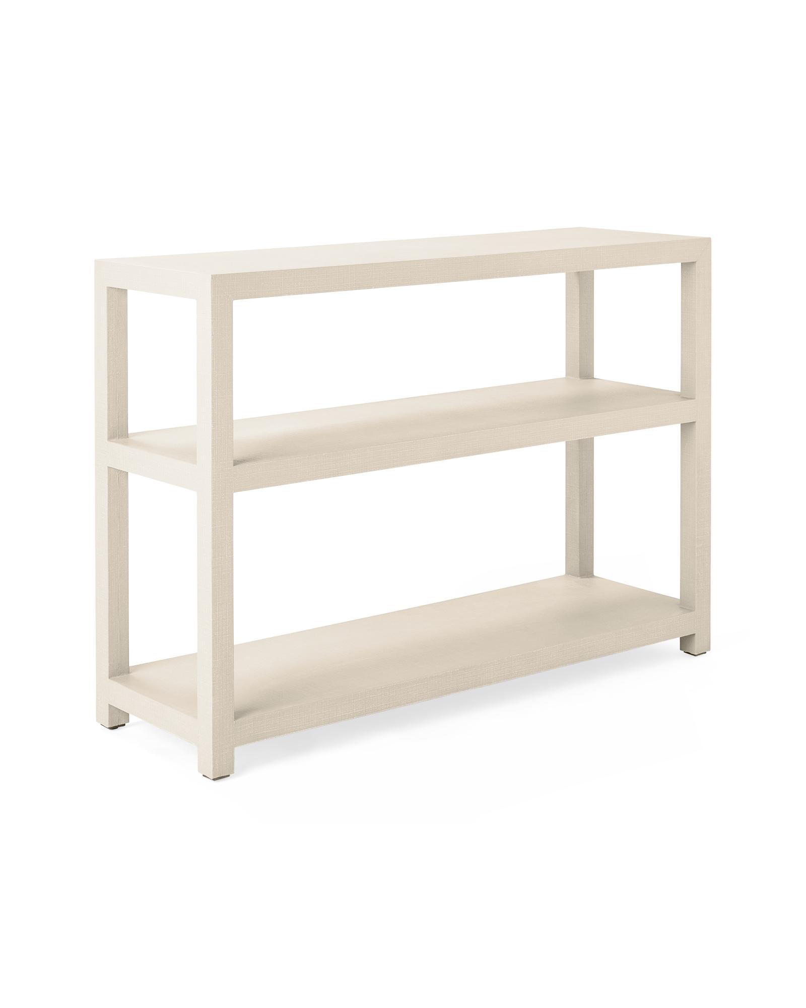 Driftway Low Shelf | Serena and Lily