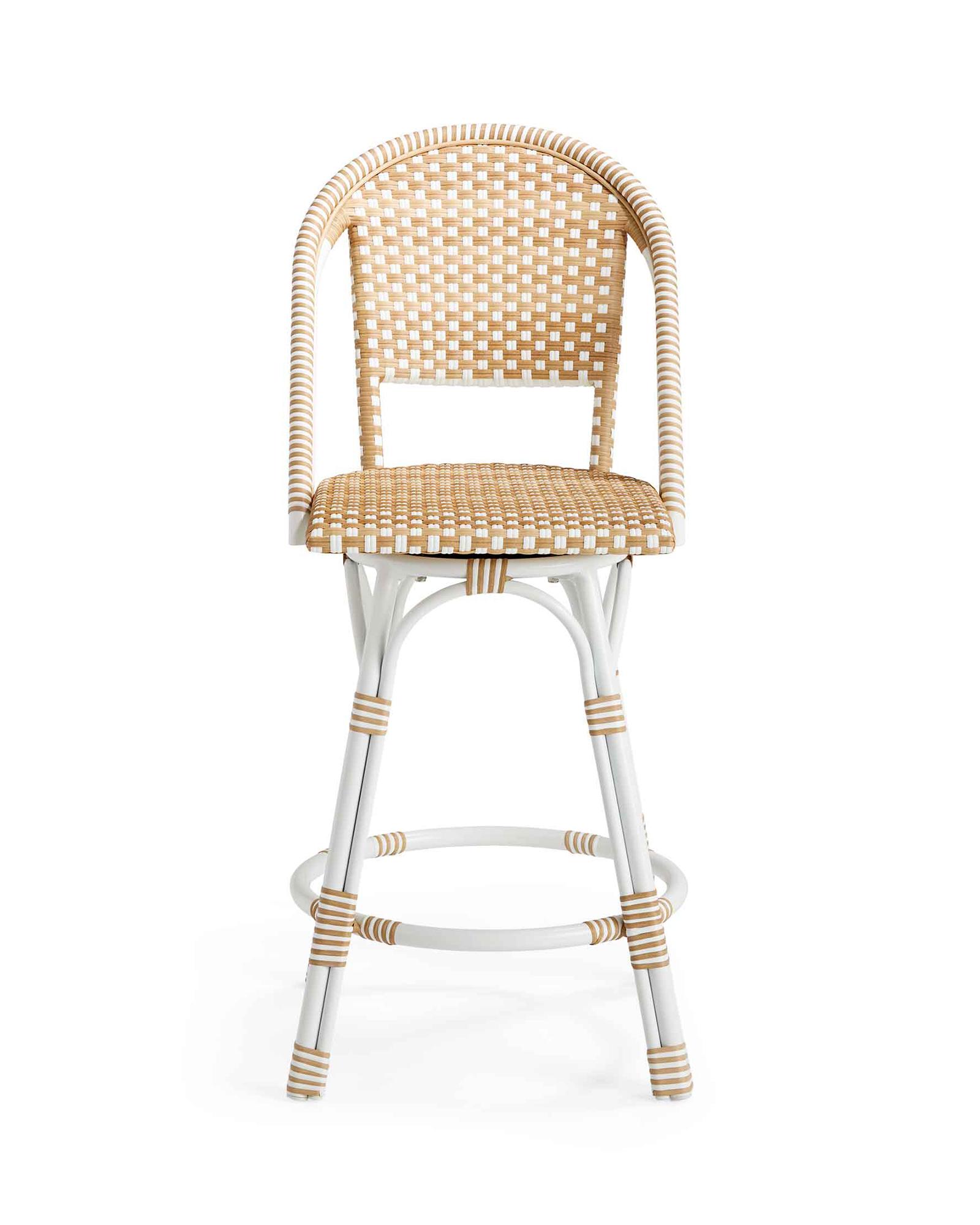Outdoor Riviera Swivel Bar & Counter Stools | Serena & Lily